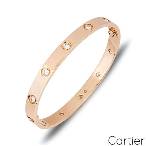 diamond love bracelet cartier|love bracelet full diamond.